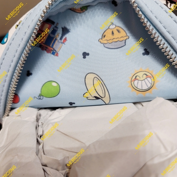 DISNEY LOUNGEFLY MICKEY MINNIE RUNAWAY RAILWAY BP - Picture 8 of 9